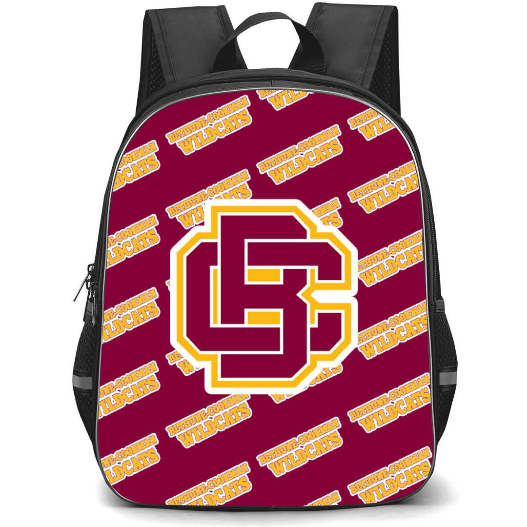 Bethune?Cookman Wildcats Backpack StudentPack - Bethune?Cookman University Wildcats College Football Medley Monogram Wordmark