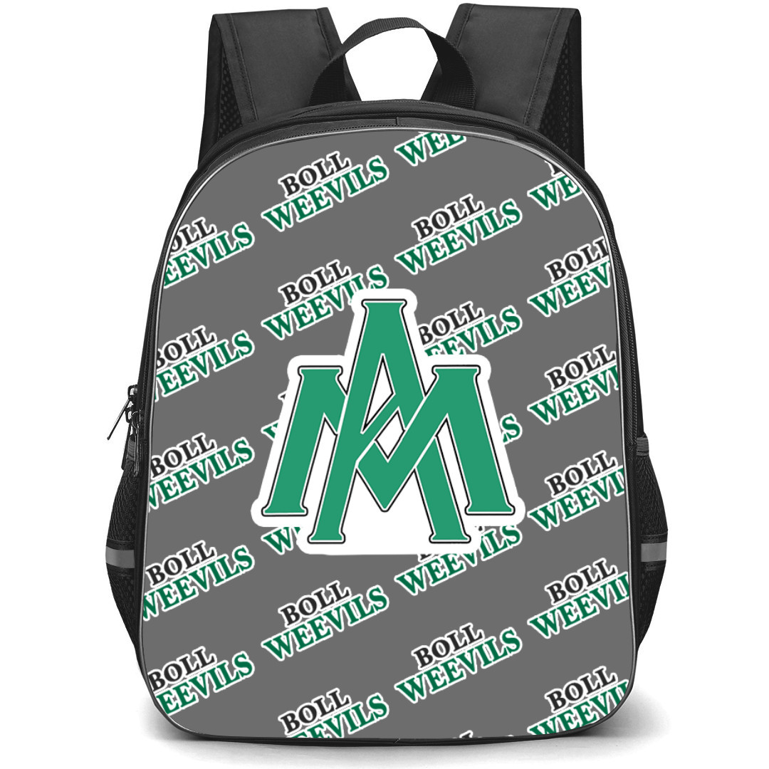 University of Arkansas at Monticello Boll Weevils Backpack StudentPack - University of Arkansas at Monticello Boll Weevils College Football Medley Monogram Wordmark