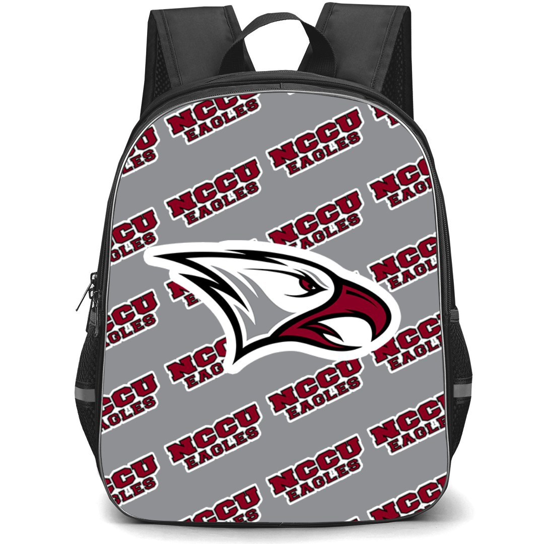 North Carolina Central Eagles Backpack StudentPack - North Carolina Central University Eagles College Football Medley Monogram Wordmark