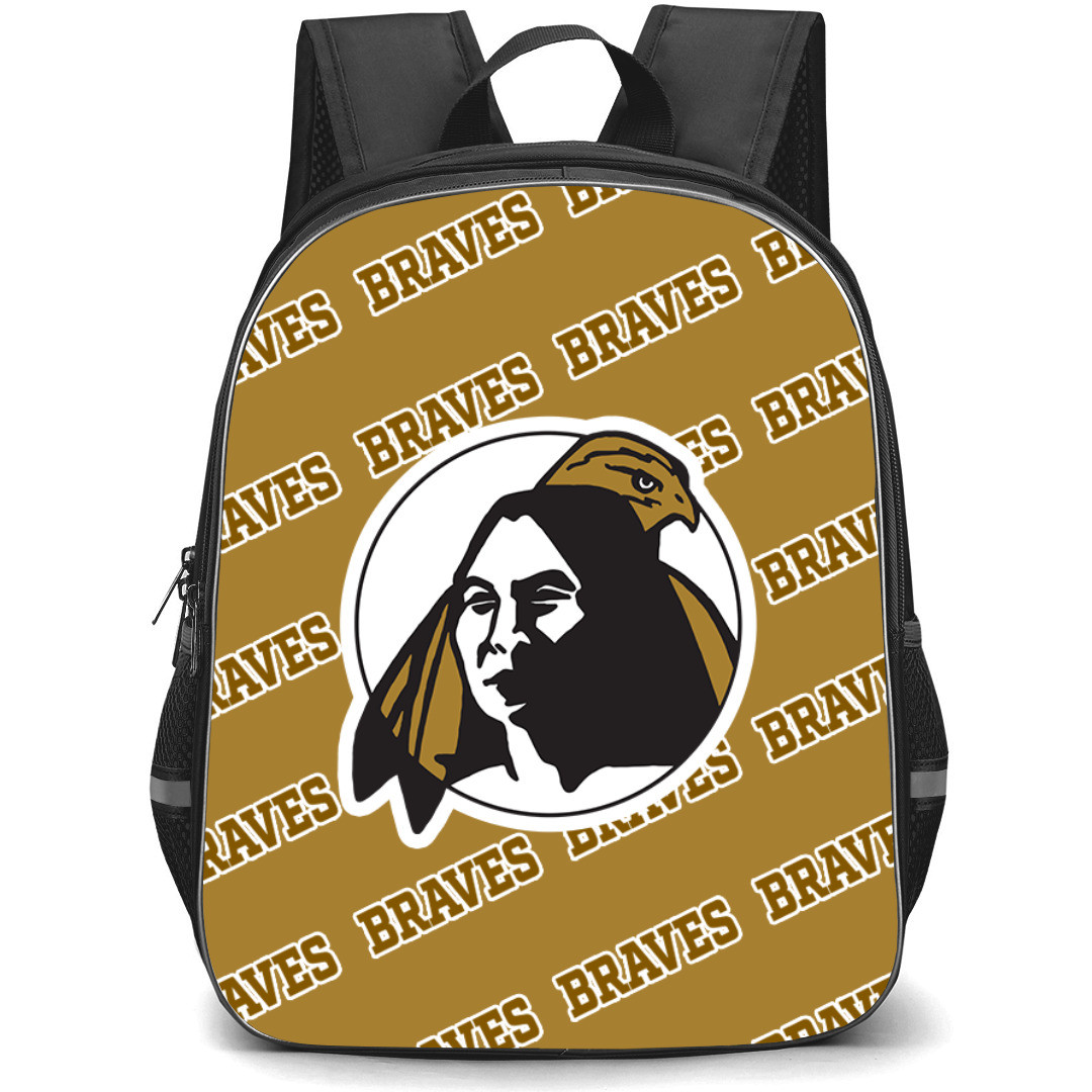 University of North Carolina at Pembroke Braves Backpack StudentPack - University of North Carolina at Pembroke Braves College Football Medley Monogram Wordmark