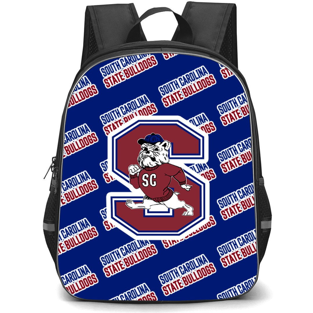 South Carolina State Bulldogs Backpack StudentPack - South Carolina State University Bulldogs College Football Medley Monogram Wordmark