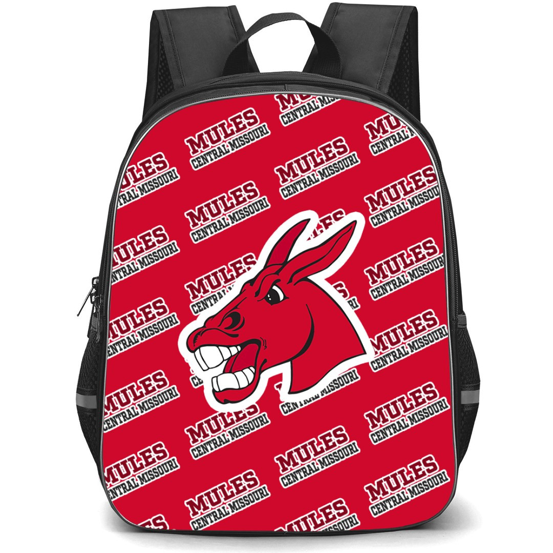 University of Central Missouri Mules Backpack StudentPack - University of Central Missouri Mules College Football Medley Monogram Wordmark