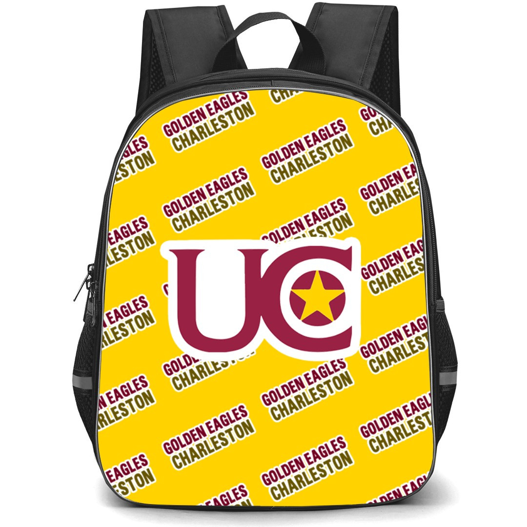 Pennsylvania Western University Clarion (Clarion) Golden Eagles Backpack StudentPack - Pennsylvania Western University Clarion (Clarion) Golden Eagles College Football Medley Monogram Wordmark