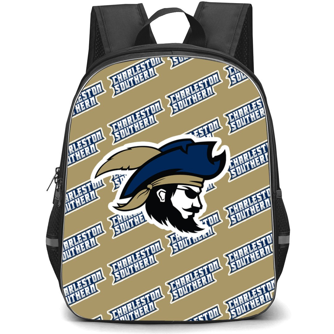 Charleston Southern Buccaneers Backpack StudentPack - Charleston Southern University Buccaneers College Football Medley Monogram Wordmark
