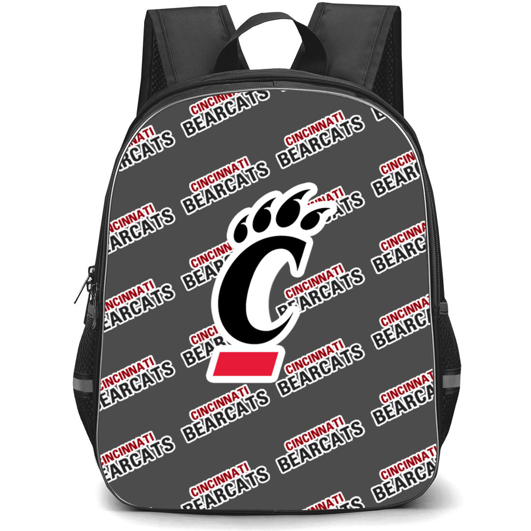 Cincinnati Bearcats Backpack StudentPack - Cincinnati Bearcats College Football Medley Monogram Wordmark