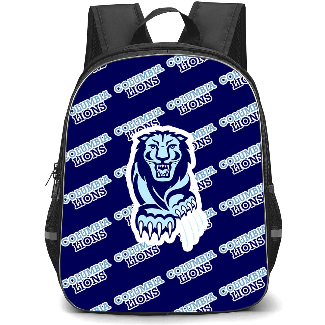Columbia Lions Backpack StudentPack - Columbia University Lions College Football Medley Monogram Wordmark