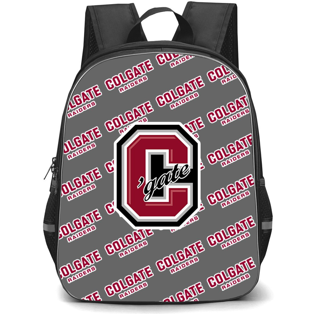 Colgate Raiders Backpack StudentPack - Colgate University Raiders College Football Medley Monogram Wordmark