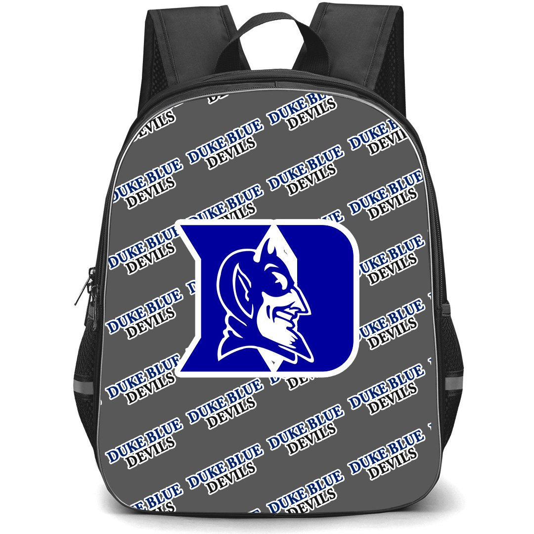 Duke Blue Devils Backpack StudentPack - Duke Blue Devils College Football Medley Monogram Wordmark