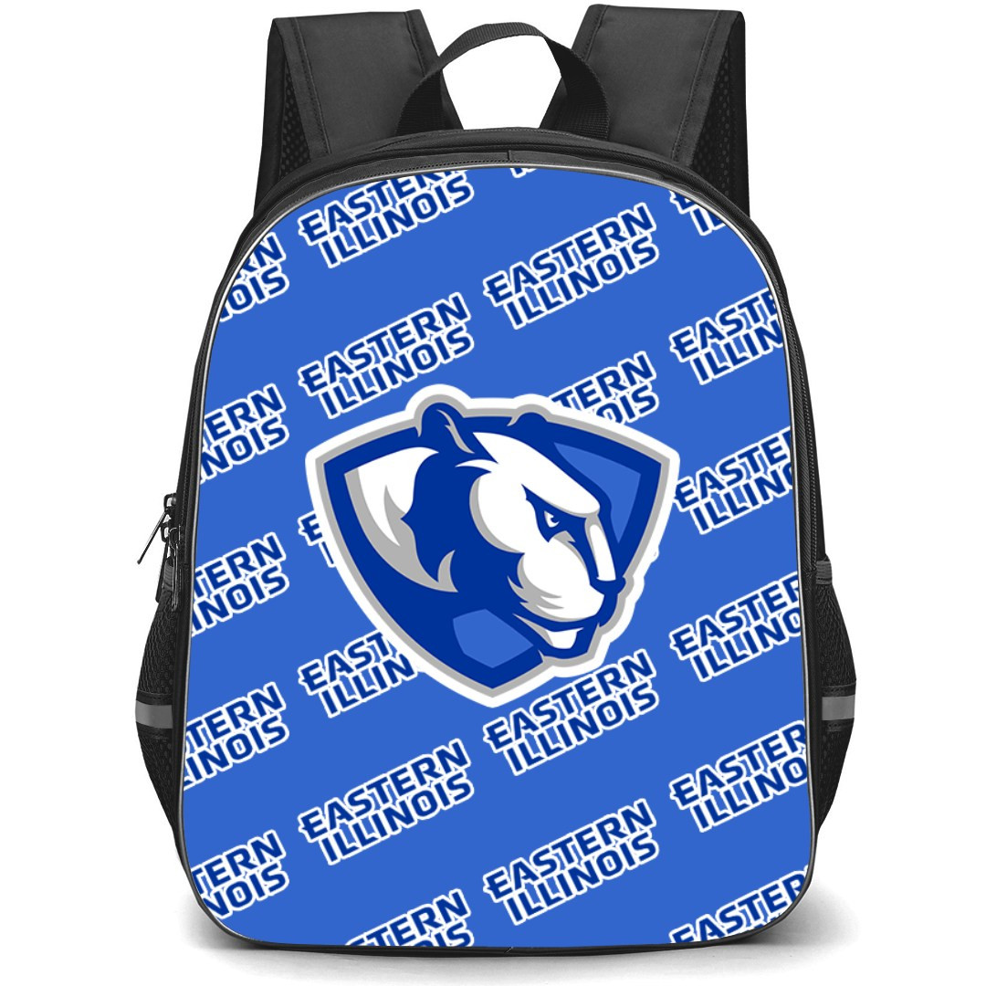 Eastern Illinois Panthers Backpack StudentPack - Eastern Illinois University Panthers College Football Medley Monogram Wordmark