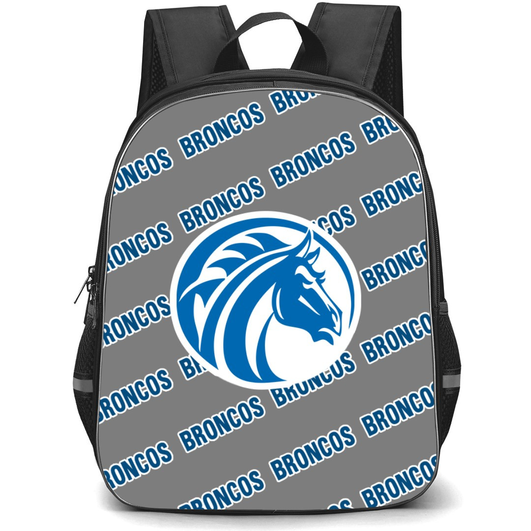 Fayetteville State University Broncos Backpack StudentPack - Fayetteville State University Broncos College Football Medley Monogram Wordmark