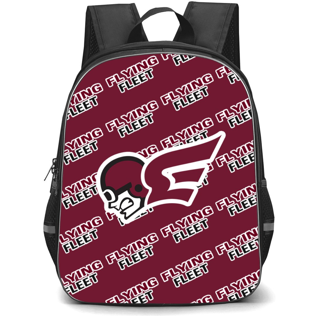Erskine College Flying Fleet Backpack StudentPack - Erskine College Flying Fleet College Football Medley Monogram Wordmark