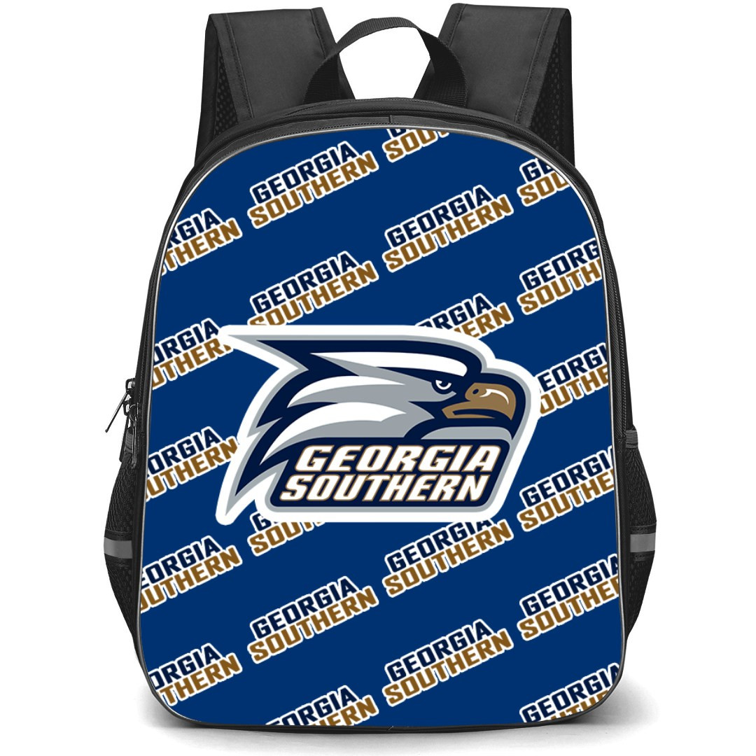 Georgia Southern Eagles Backpack StudentPack - Georgia Southern Eagles College Football Medley Monogram Wordmark