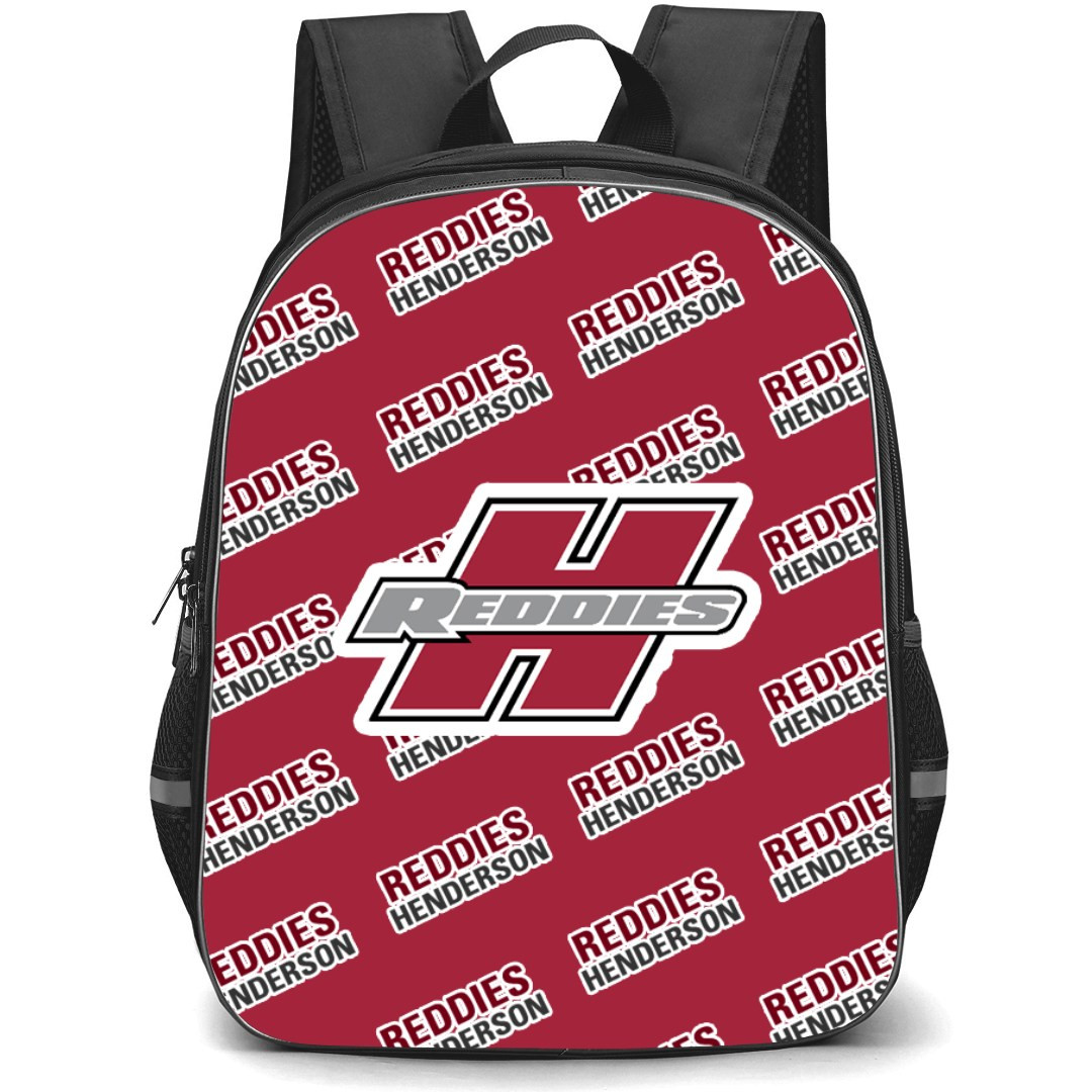 Henderson State University Reddies Backpack StudentPack - Henderson State University Reddies College Football Medley Monogram Wordmark