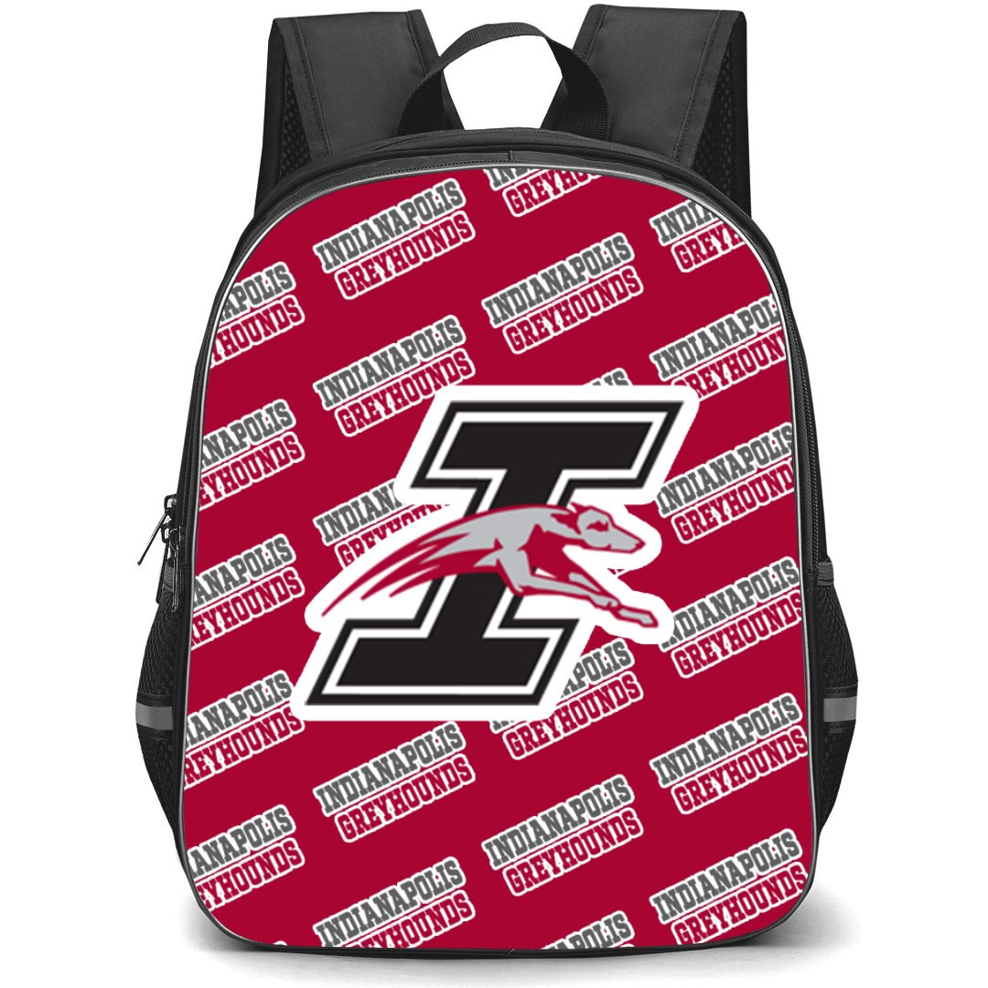 University of Indianapolis Greyhounds Backpack StudentPack - University of Indianapolis Greyhounds College Football Medley Monogram Wordmark