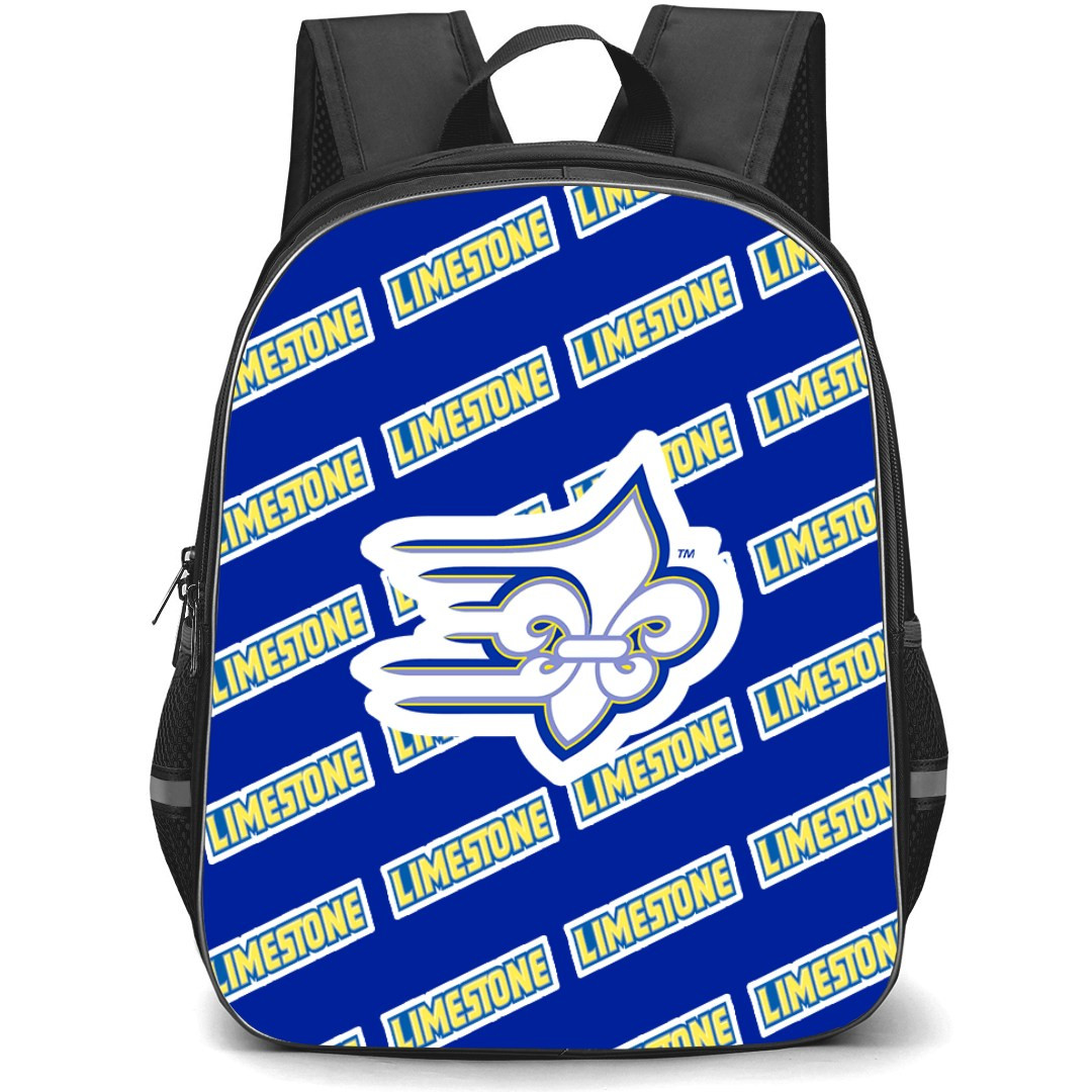Limestone University Saints Backpack StudentPack - Limestone University Saints College Football Medley Monogram Wordmark