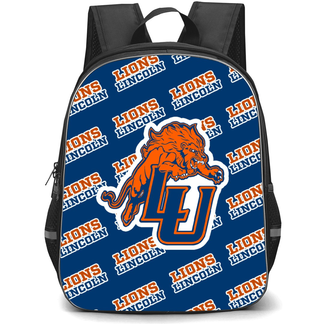 Lincoln University (PA) Lions Backpack StudentPack - Lincoln University (PA) Lions College Football Medley Monogram Wordmark