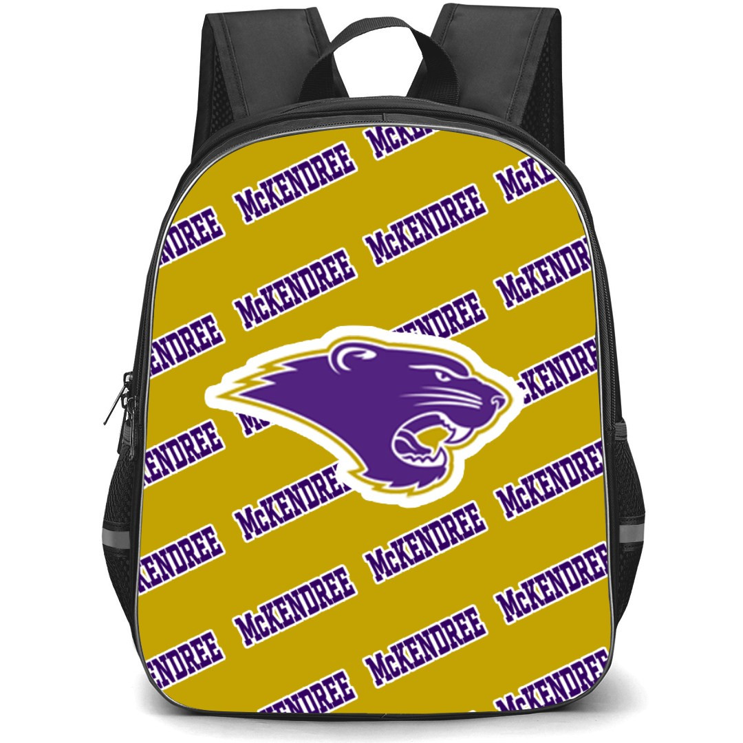 McKendree University Bearcats Backpack StudentPack - McKendree University Bearcats College Football Medley Monogram Wordmark