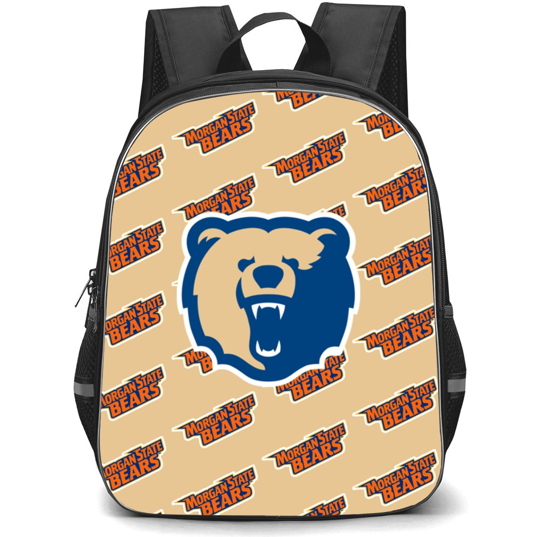 Morgan State Bears Backpack StudentPack - Morgan State University Bears College Football Medley Monogram Wordmark