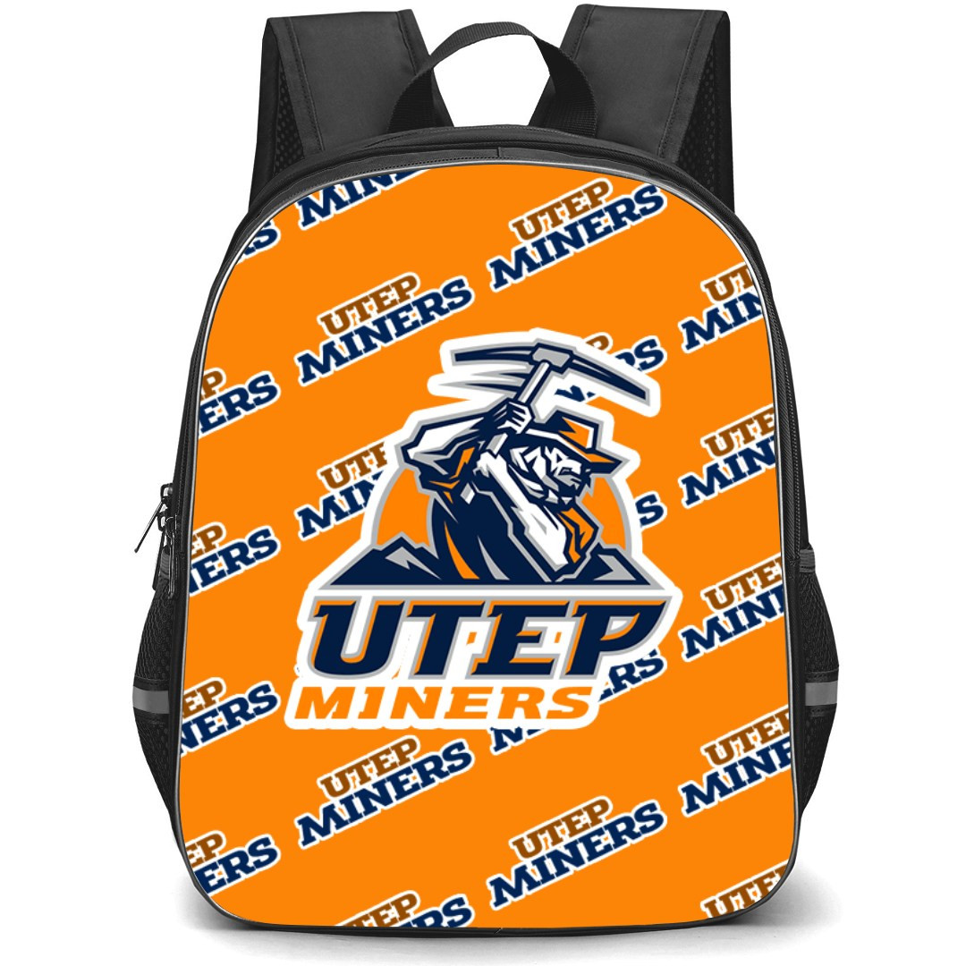 UTEP Miners Backpack StudentPack - UTEP Miners College Football Medley Monogram Wordmark