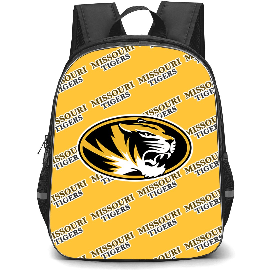 Missouri Tigers Backpack StudentPack - Missouri Tigers College Football Medley Monogram Wordmark