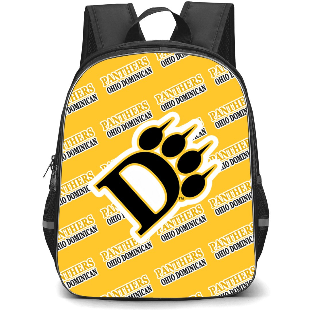 Ohio Dominican University Panthers Backpack StudentPack - Ohio Dominican University Panthers College Football Medley Monogram Wordmark
