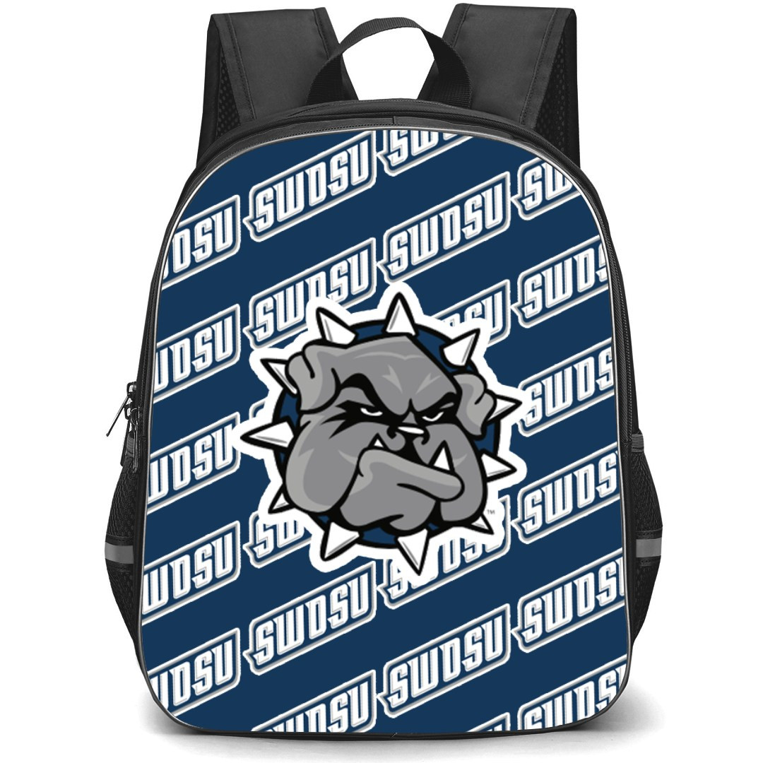 University of Minnesota Duluth Bulldogs Backpack StudentPack - University of Minnesota Duluth Bulldogs College Football Medley Monogram Wordmark