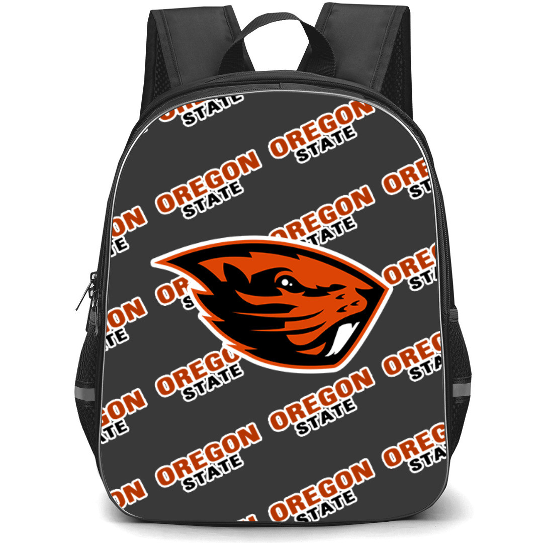 Oregon State Beavers Backpack StudentPack - Oregon State Beavers College Football Medley Monogram Wordmark