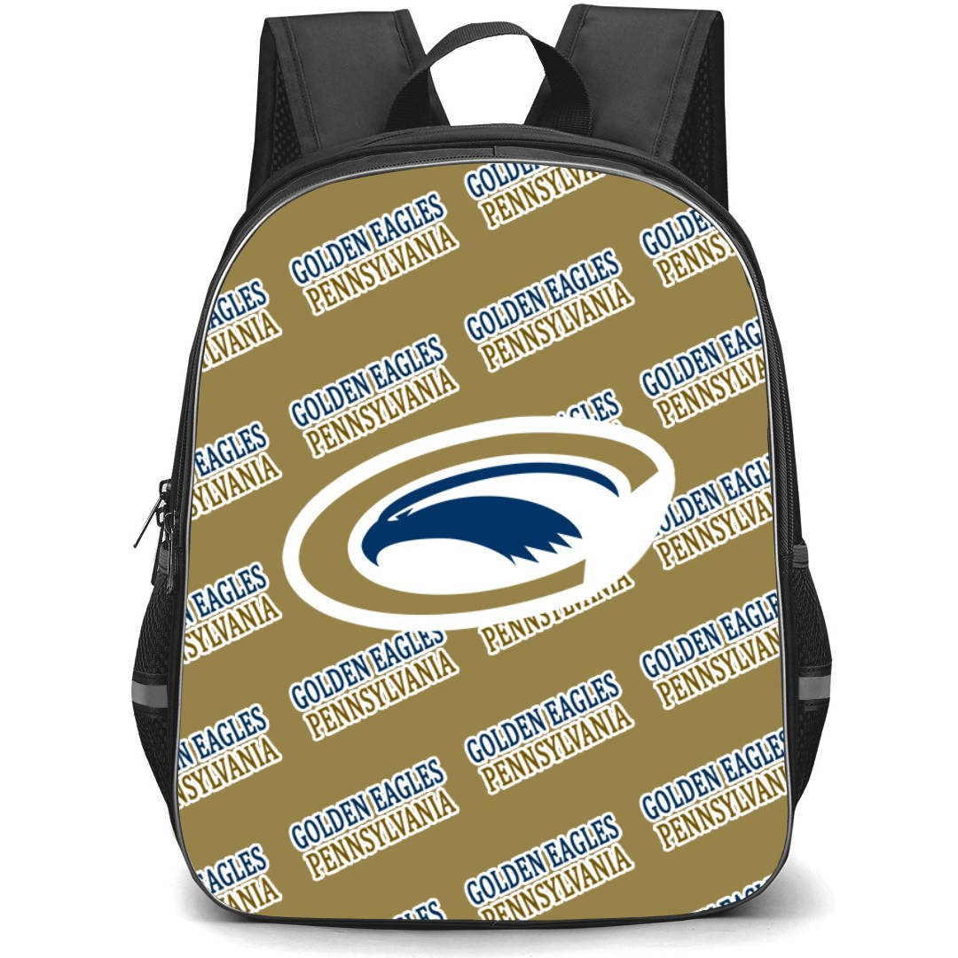 University of Charleston Golden Eagles Backpack StudentPack - University of Charleston Golden Eagles College Football Medley Monogram Wordmark