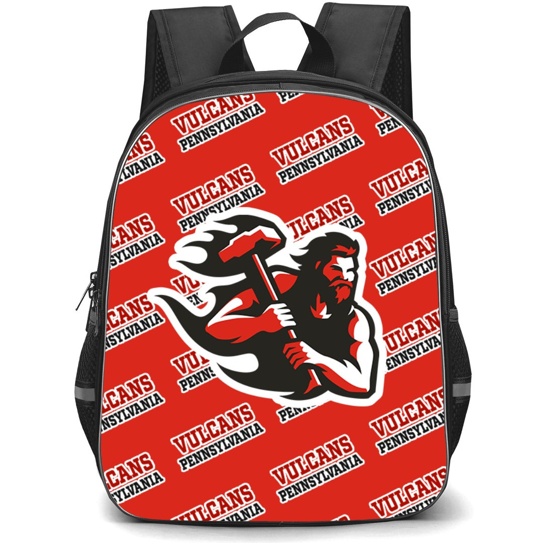 Pennsylvania Western University California (California PA) Vulcans Backpack StudentPack - Pennsylvania Western University California (California PA) Vulcans College Football Medley Monogram Wordmark