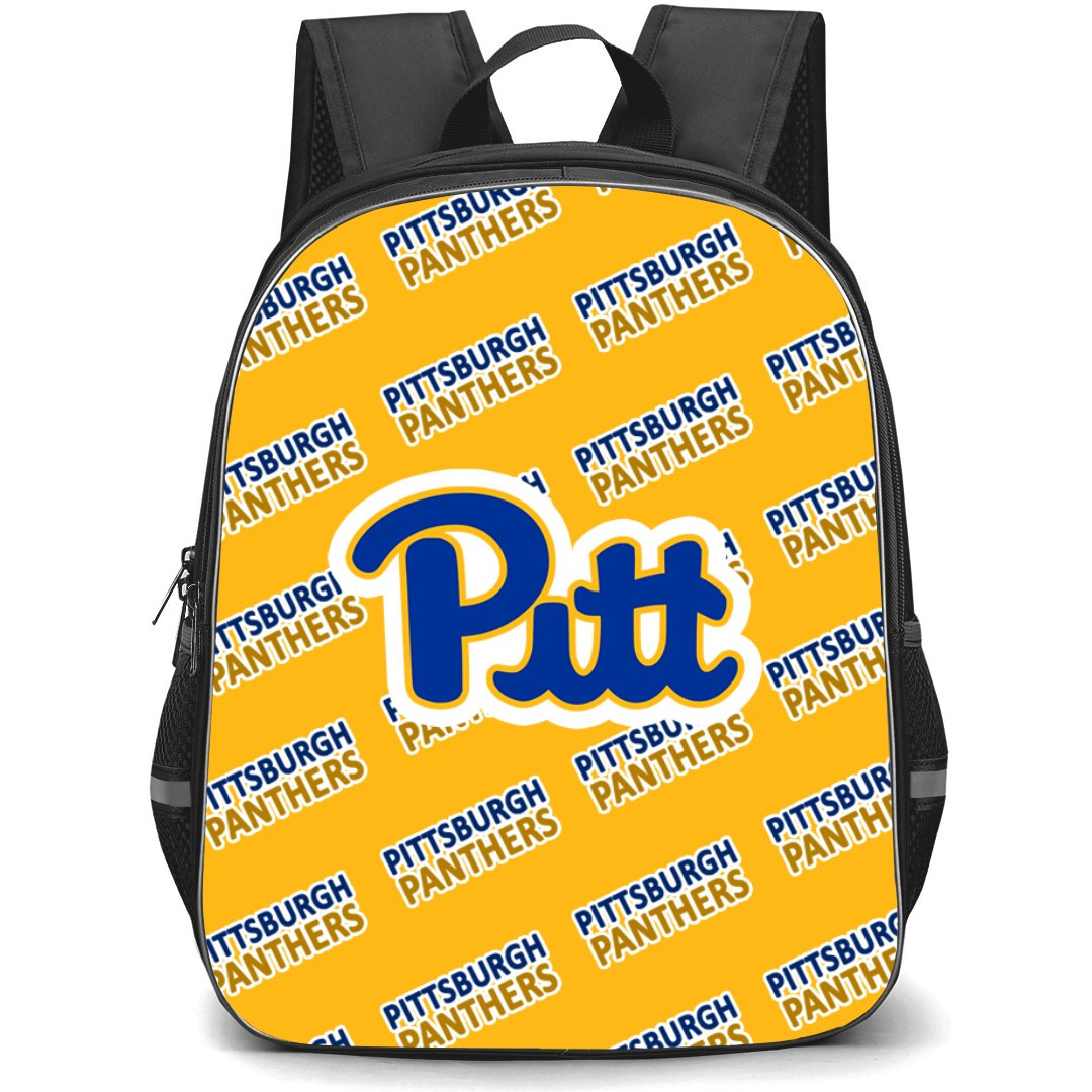 Pittsburgh Panthers Backpack StudentPack - Pittsburgh Panthers College Football Medley Monogram Wordmark