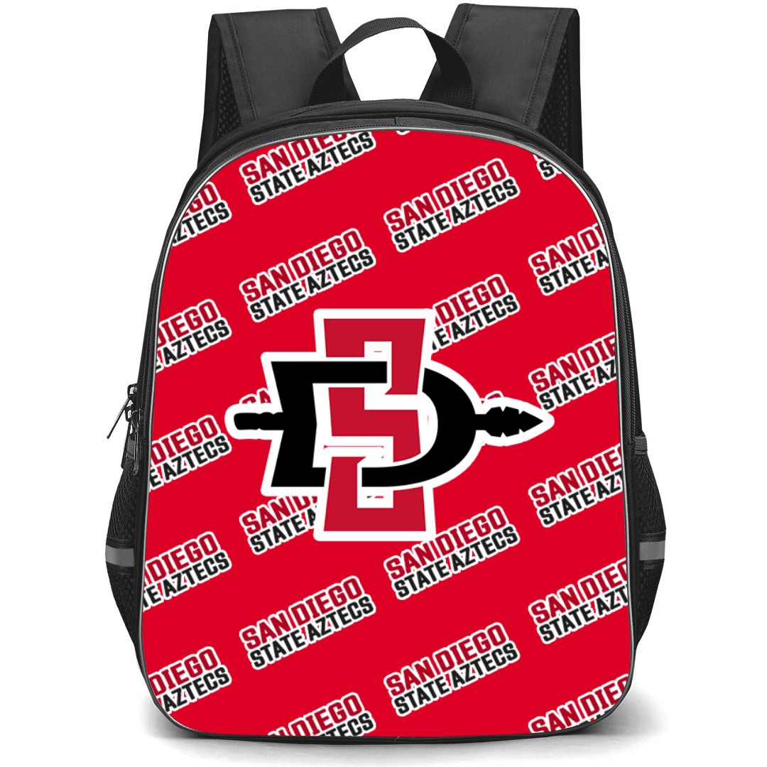 San Diego State Aztecs Backpack StudentPack - San Diego State Aztecs College Football Medley Monogram Wordmark