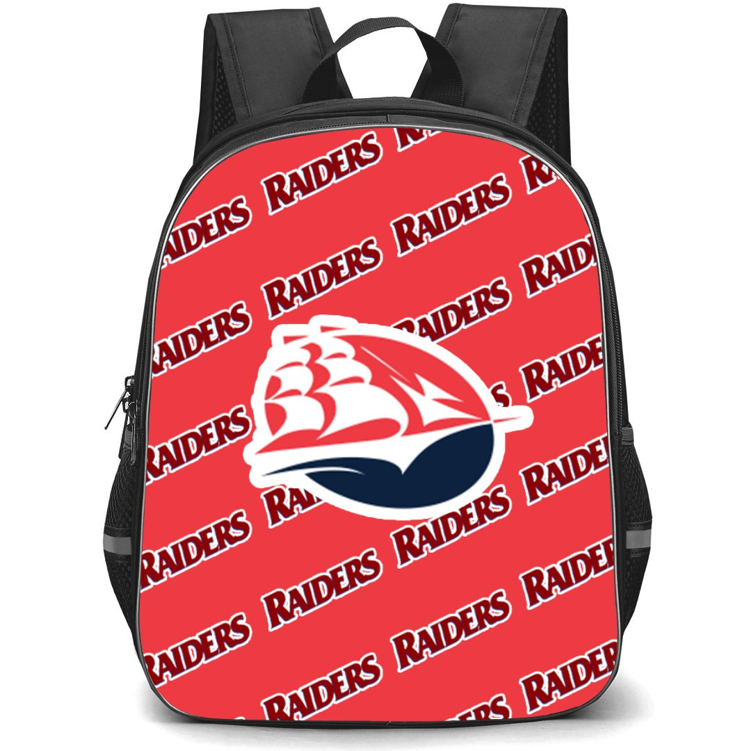 Shippensburg University of Pennsylvania Red Raiders Backpack StudentPack - Shippensburg University of Pennsylvania Red Raiders College Football Medley Monogram Wordmark