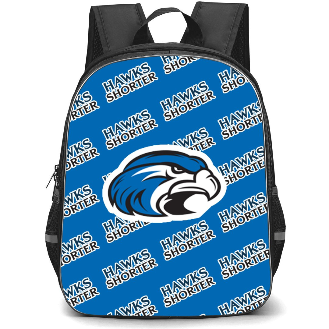 Shorter University Hawks Backpack StudentPack - Shorter University Hawks College Football Medley Monogram Wordmark