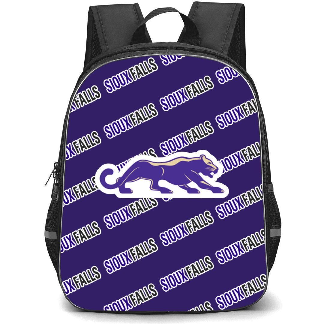 University of Sioux Falls Cougars Backpack StudentPack - University of Sioux Falls Cougars College Football Medley Monogram Wordmark