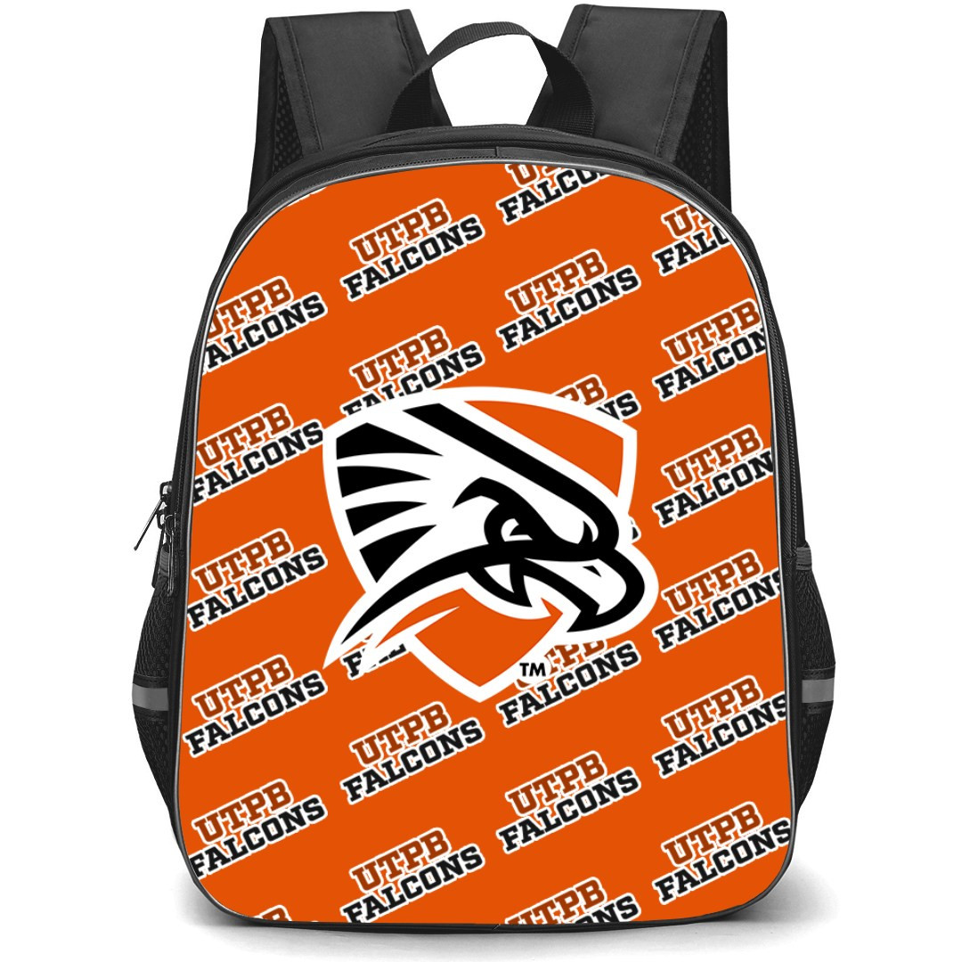 University of Texas Permian Basin Falcons Backpack StudentPack - University of Texas Permian Basin Falcons College Football Medley Monogram Wordmark