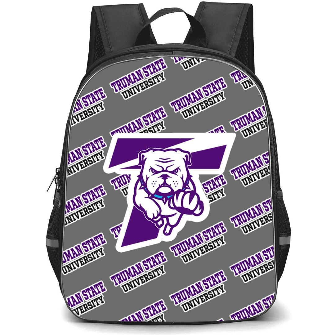 Southwestern Oklahoma State University Bulldogs Backpack StudentPack - Southwestern Oklahoma State University Bulldogs College Football Medley Monogram Wordmark