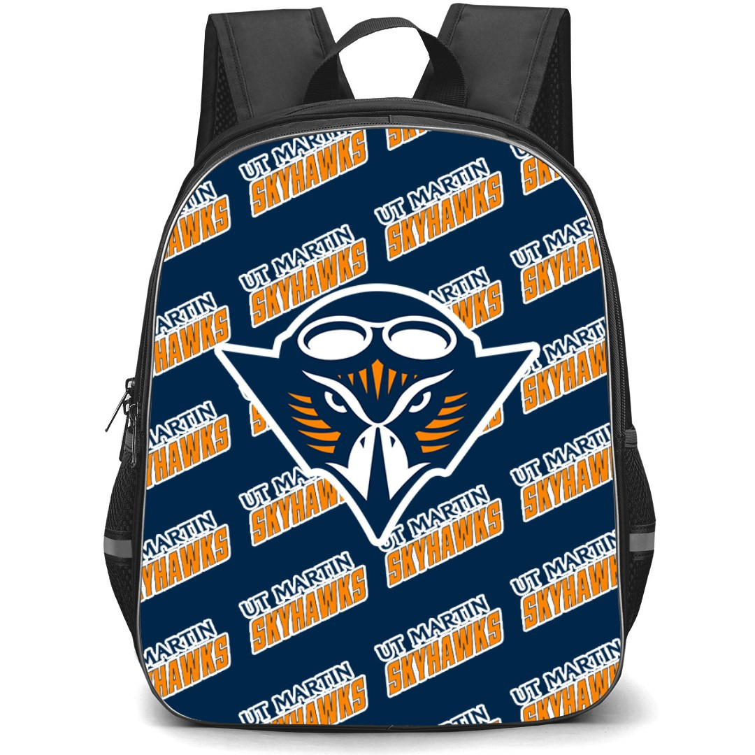 UT Martin Skyhawks Backpack StudentPack - University of Tennessee at Martin Skyhawks College Football Medley Monogram Wordmark