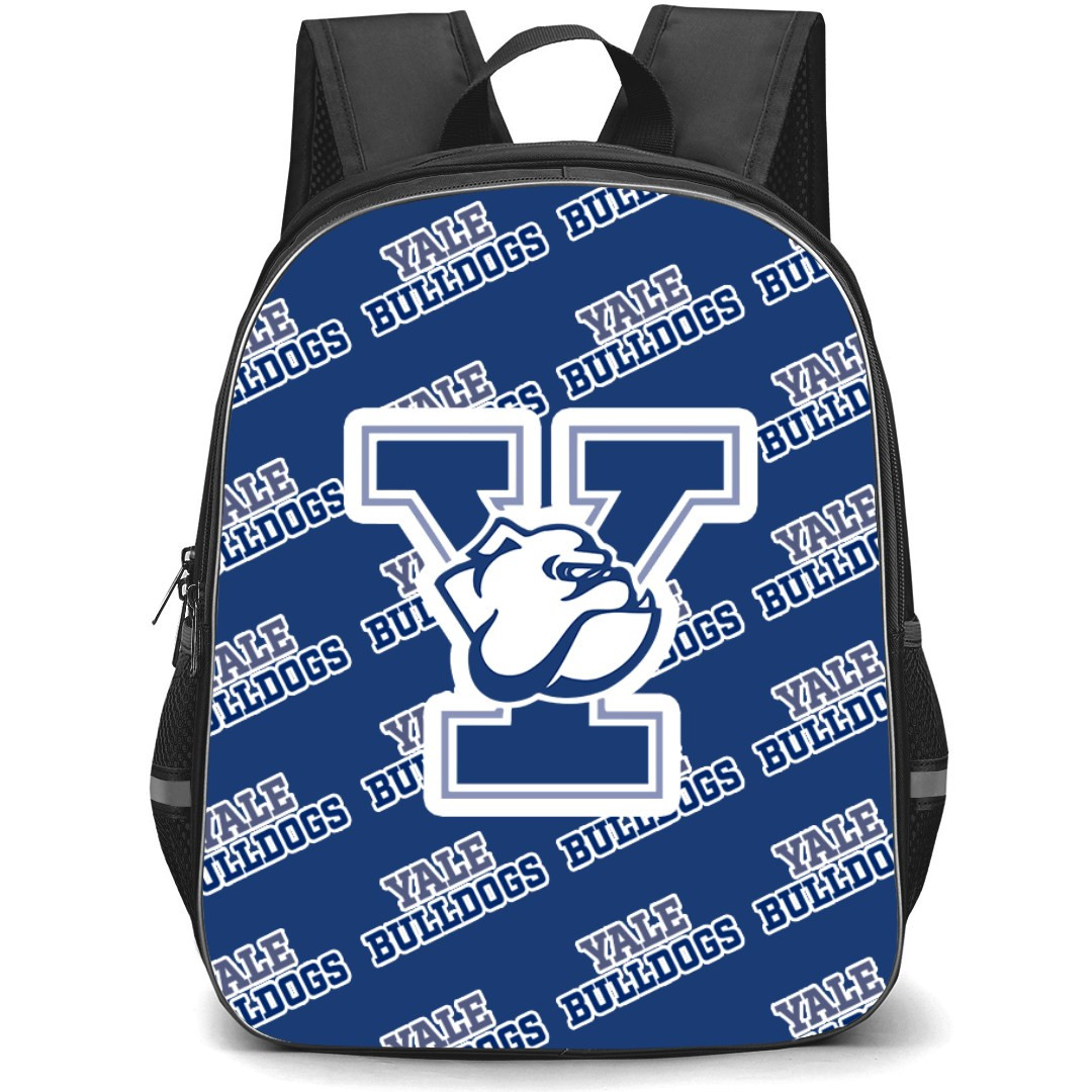 Yale Bulldogs Backpack StudentPack - Yale University Bulldogs College Football Medley Monogram Wordmark