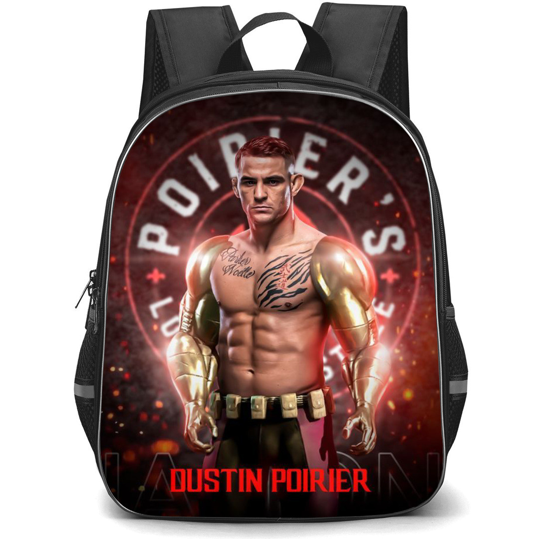 UFC Dustin Poirier Backpack StudentPack - Dustin Poirier With Golden Hands Poster