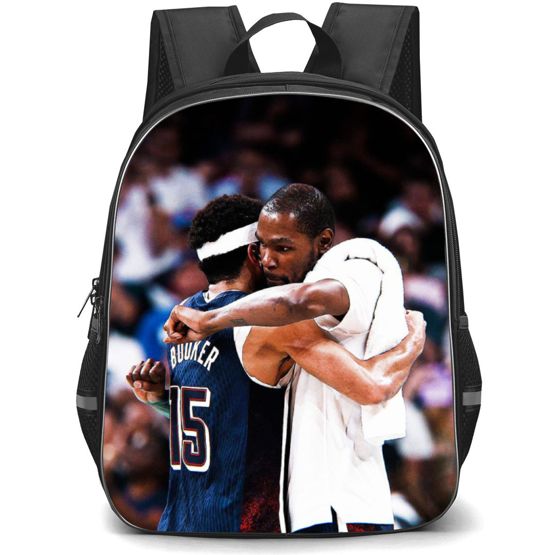 United States National Basketball Team 2024 Backpack Student Pack - Devin Booker And Kevin Durant Hugging