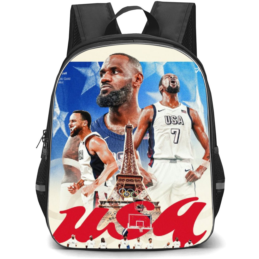 United States National Basketball Team 2024 Backpack Student Pack - Team Trio Poster