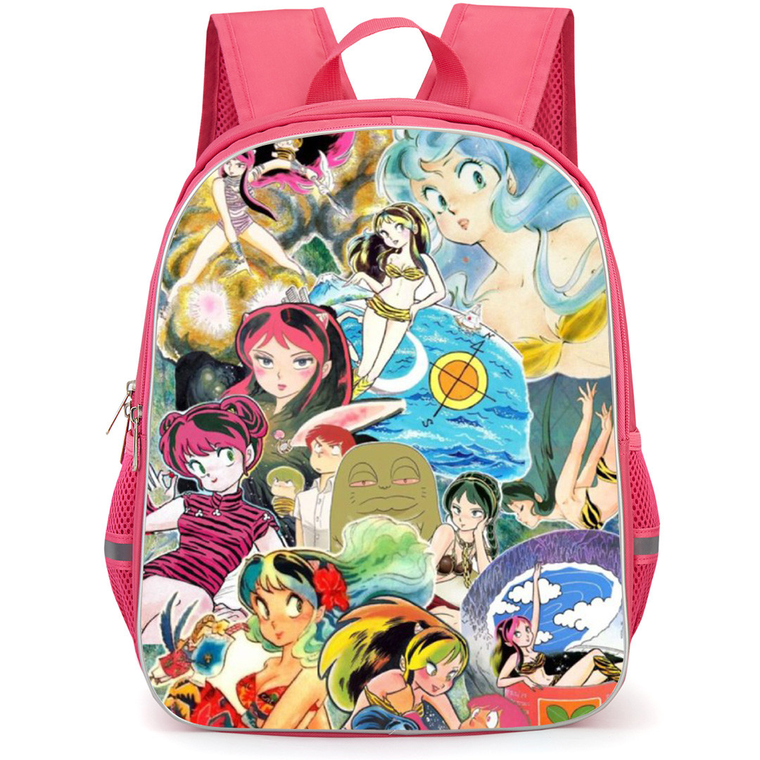 Urusei Yatsura Lum Backpack School Bag StudentPack - Lum Different Mood Portrait Collage