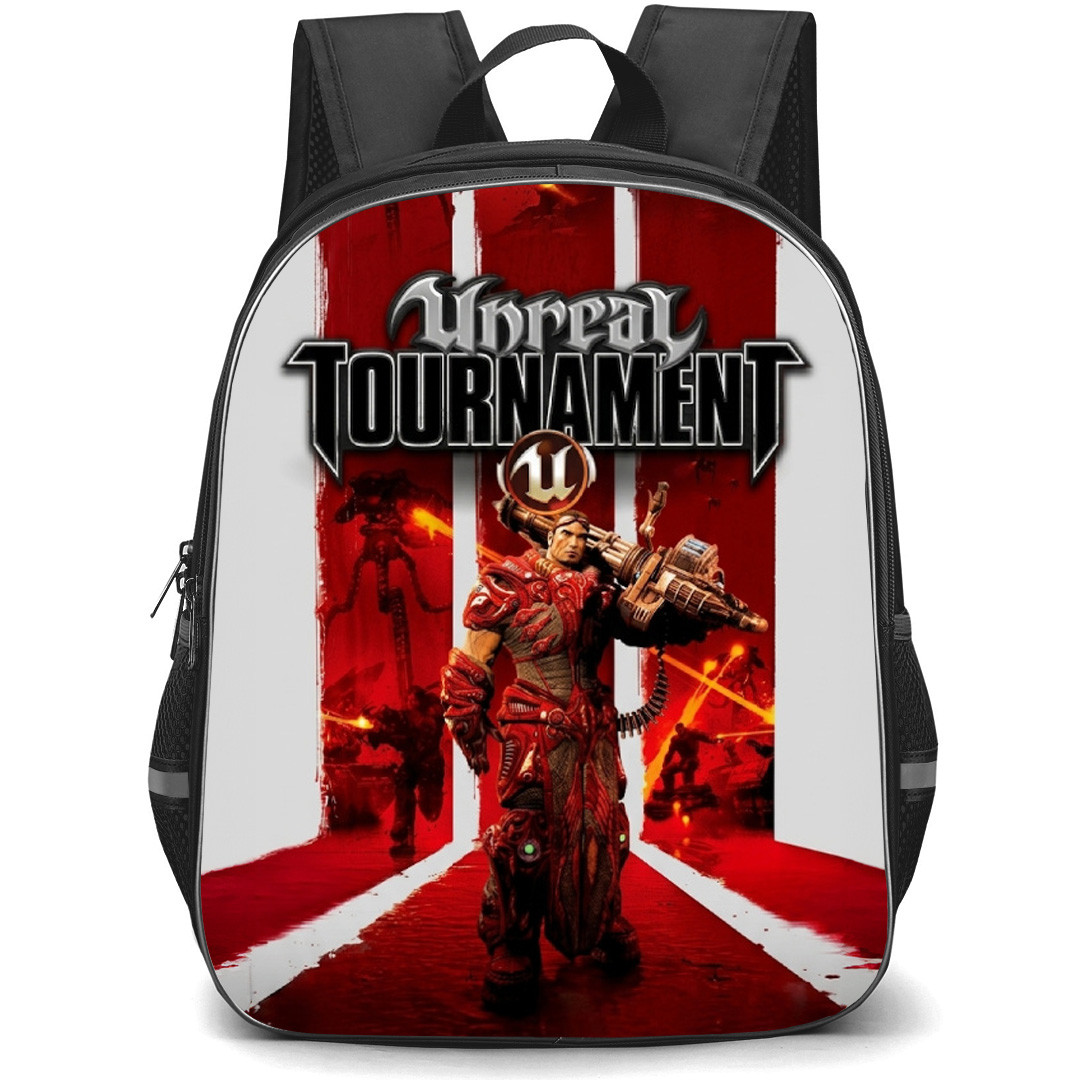 Unreal Tournament Backpack School Bag StudentPack - Game Cover Art