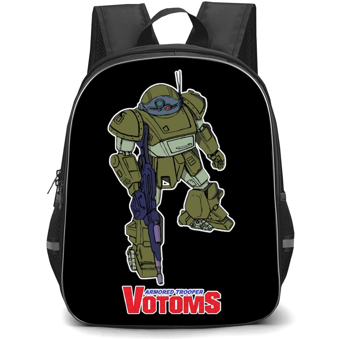 Armored Trooper VOTOMS ATM 09 ST Scopedog Backpack School Bag StudentPack - ATM 09 ST Scopedog Cartoon Art Portrait Series Sticker