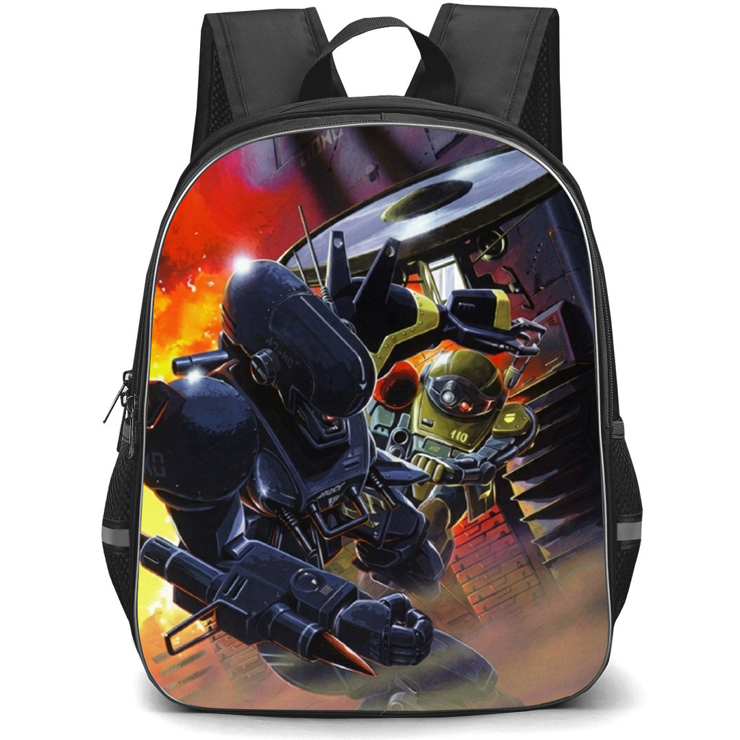 Armored Trooper VOTOMS Backpack School Bag StudentPack - Armored Trooper VOTOMS OVA Cover Illustration