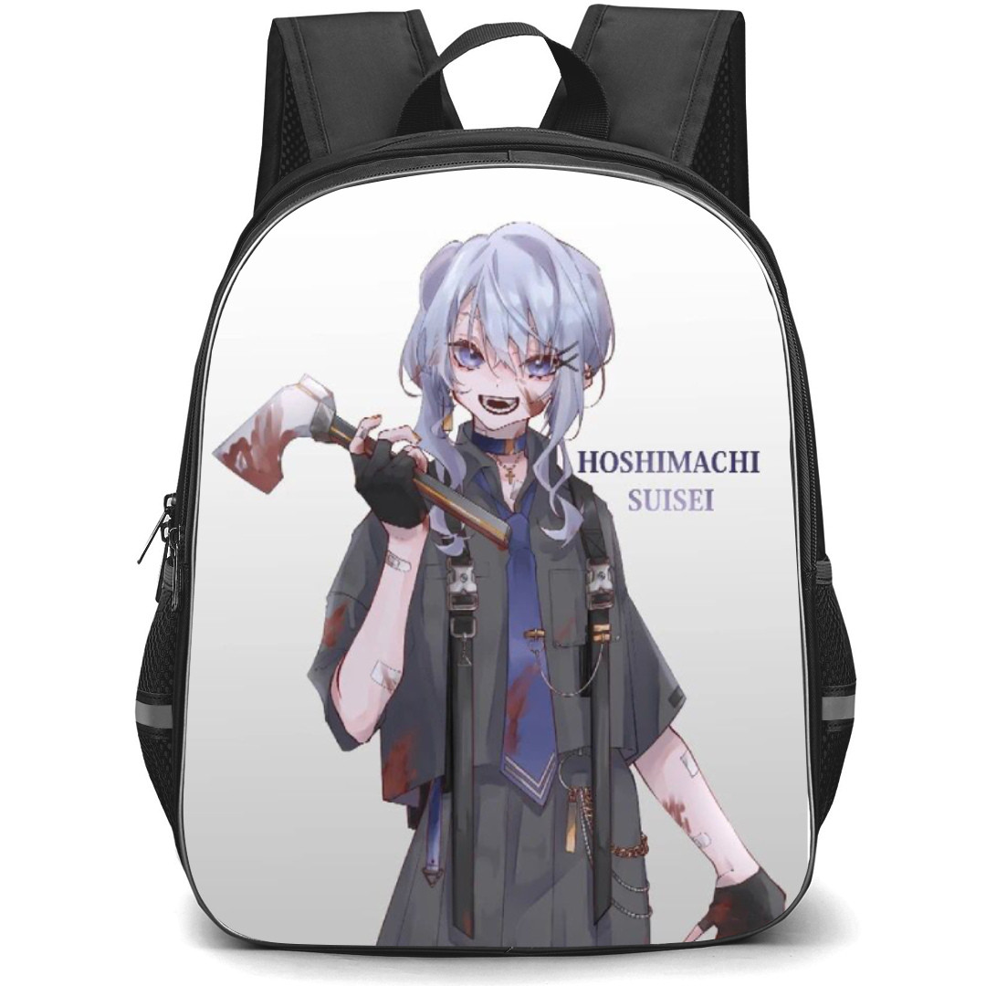 Hoshimachi Suisei Backpack Student Pack - Axe Blood Portrait