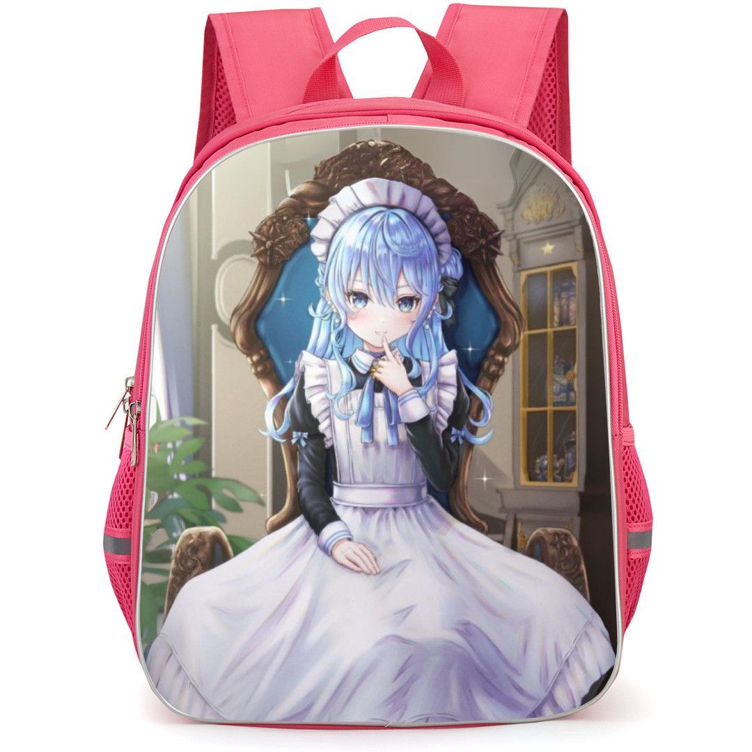 Hoshimachi Suisei Backpack Student Pack - Sitting Maid Outfit Portrait