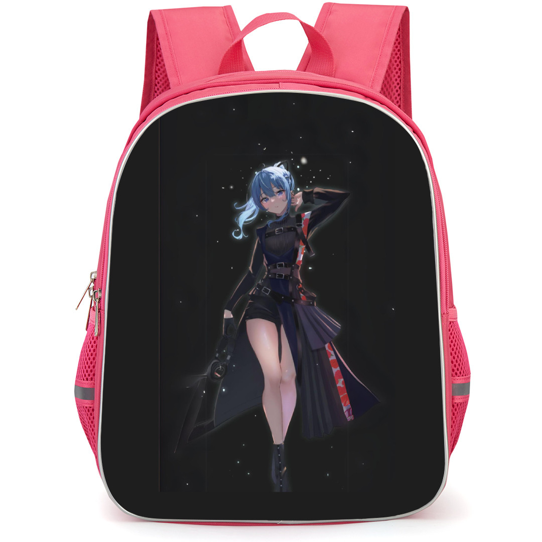Hoshimachi Suisei Backpack Student Pack - Walk Portrait Black Suit