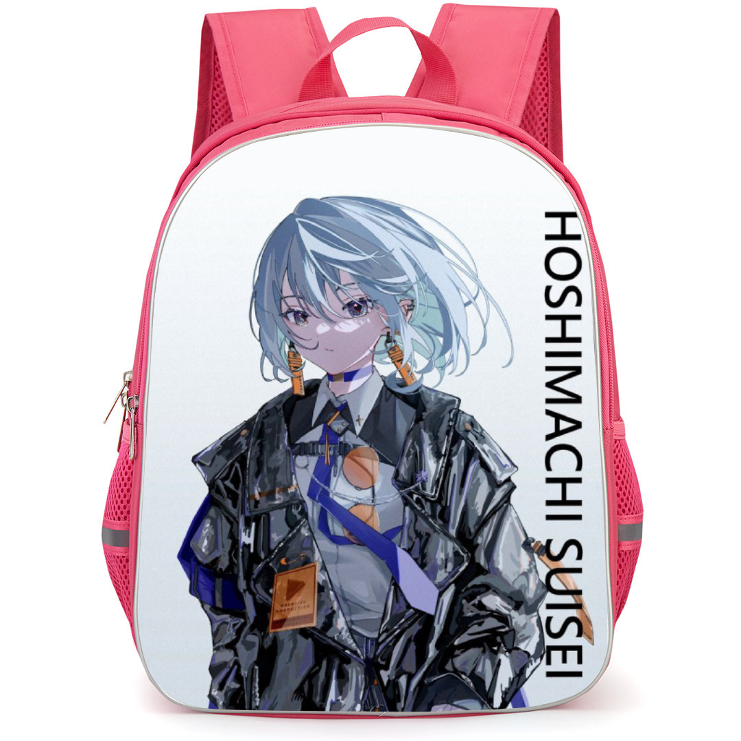 Hoshimachi Suisei Backpack Student Pack - Walking Portrait White Background