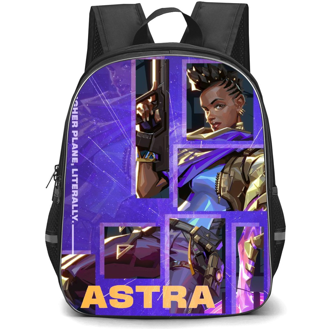 Valorant Astra Backpack StudentPack - Astra Carry Gun Poster